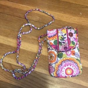 Vera Bradley phone crossbody purse